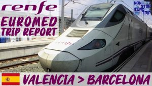 Descubre las mejores rutas para viajar de ave entre Valencia y Barcelona